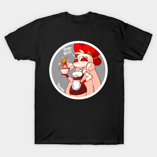 Miantiao's Noodles (FRONT SIDE) T-Shirt by diives